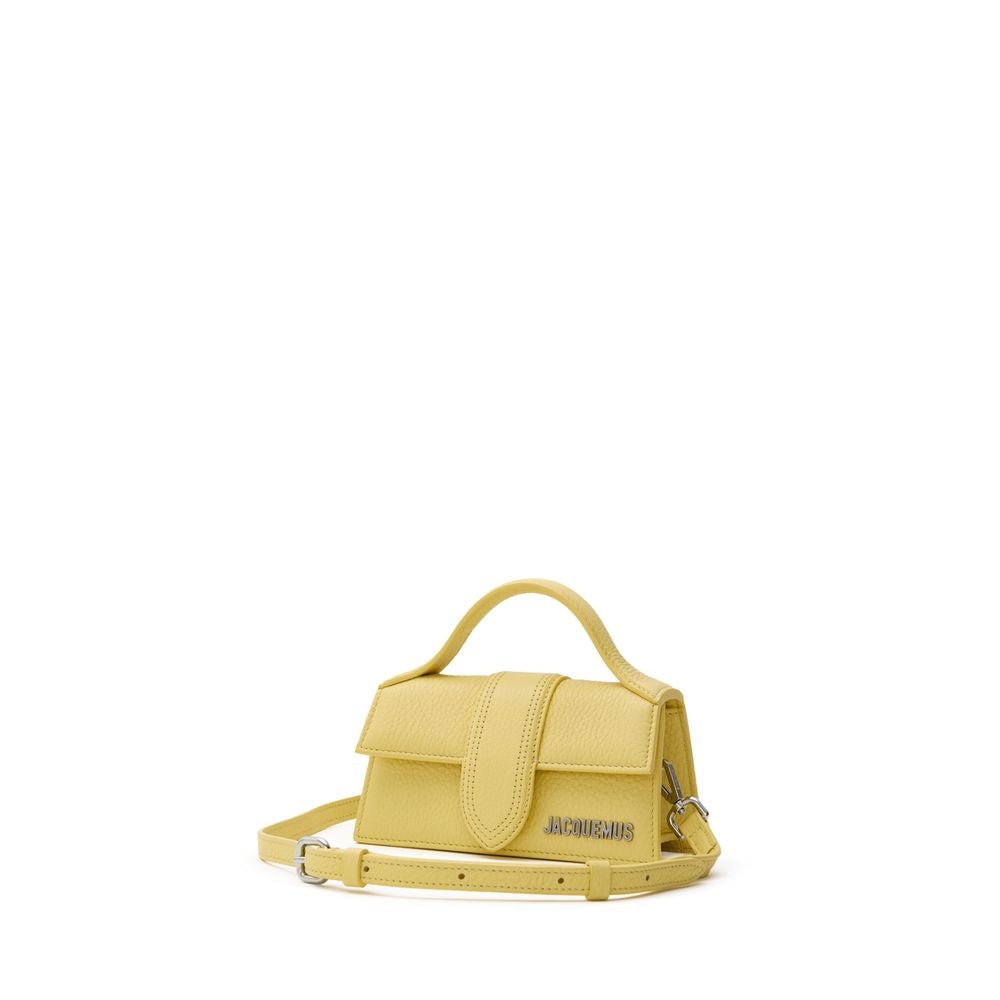 Jacquemus Gelbe Lederhandtasche