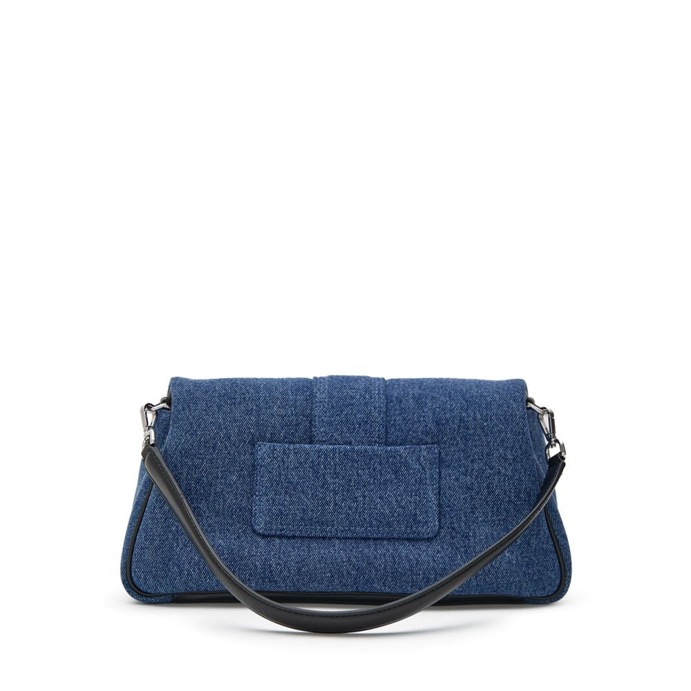 Jacquemus Blaue Baumwoll-Handtasche