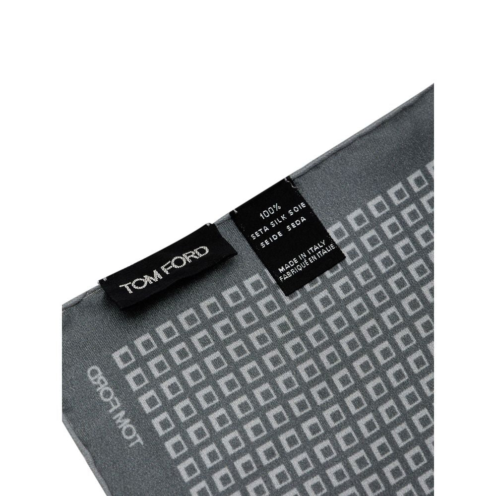 Tom Ford Grüne Seiden-Clutch