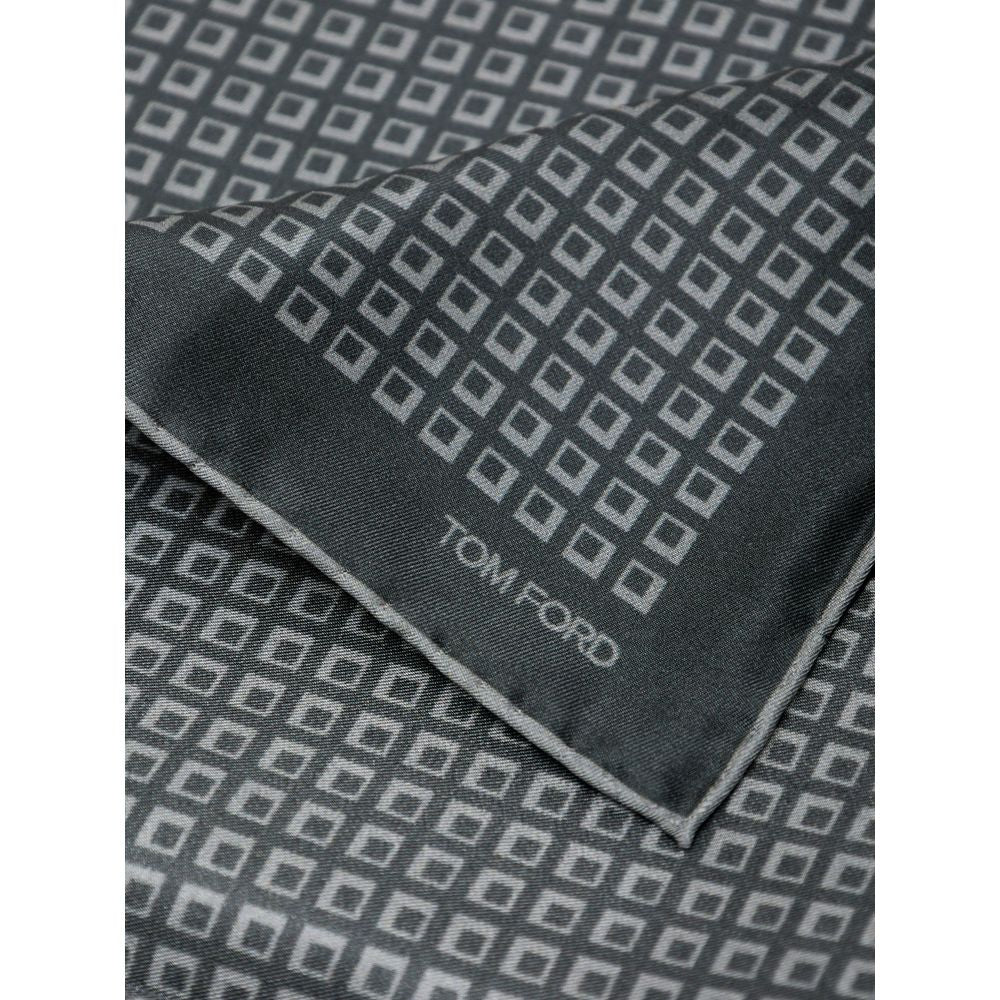 Tom Ford Grüne Seiden-Clutch