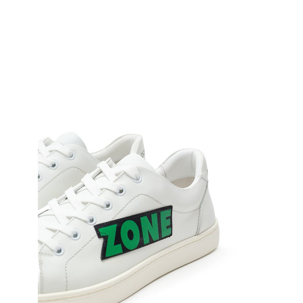 Dolce & Gabbana Bordeaux Leder Sneakers