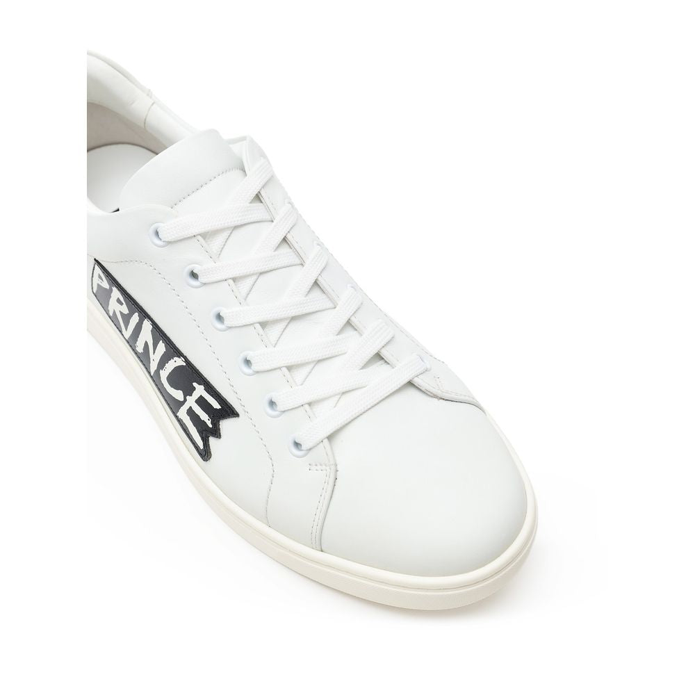 Dolce & Gabbana Bordeaux Leder Sneakers