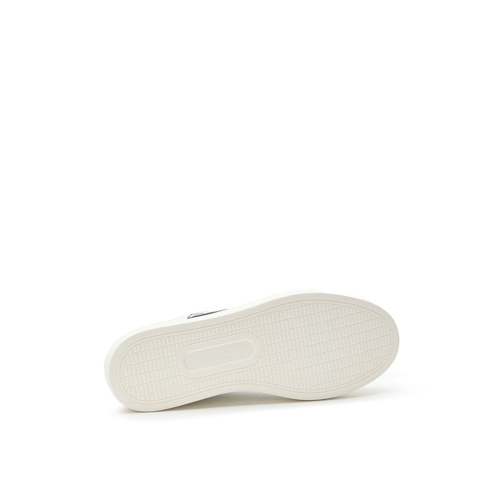 Dolce & Gabbana Bordeaux Leder Sneakers