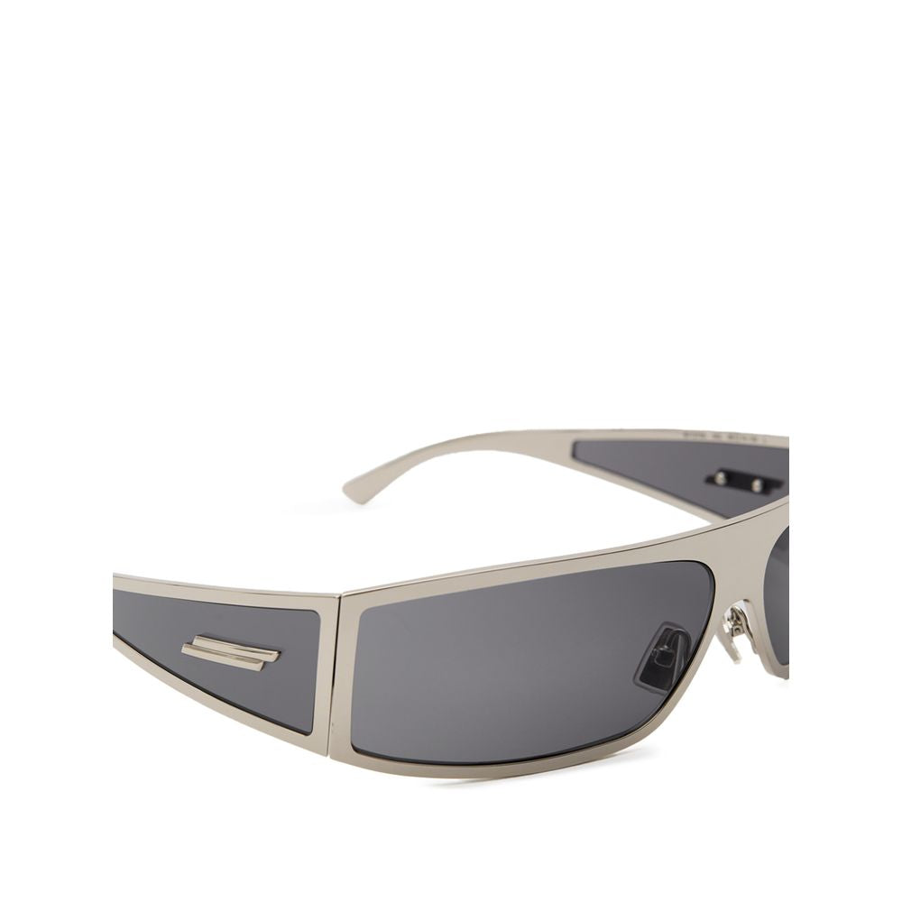 Bottega Veneta Sonnenbrille aus Grauem Metall