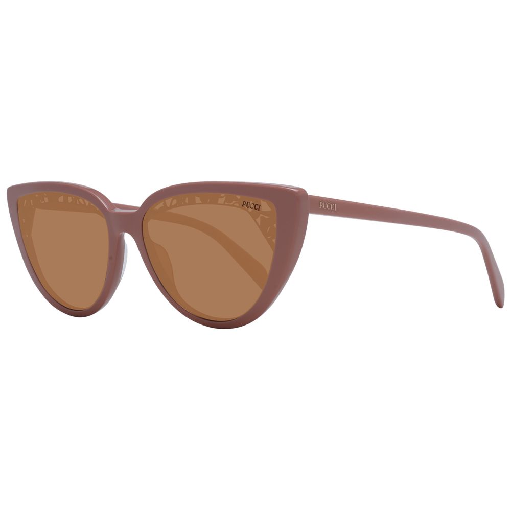 Emilio Pucci Rosa Sonnenbrille aus Kunststoff