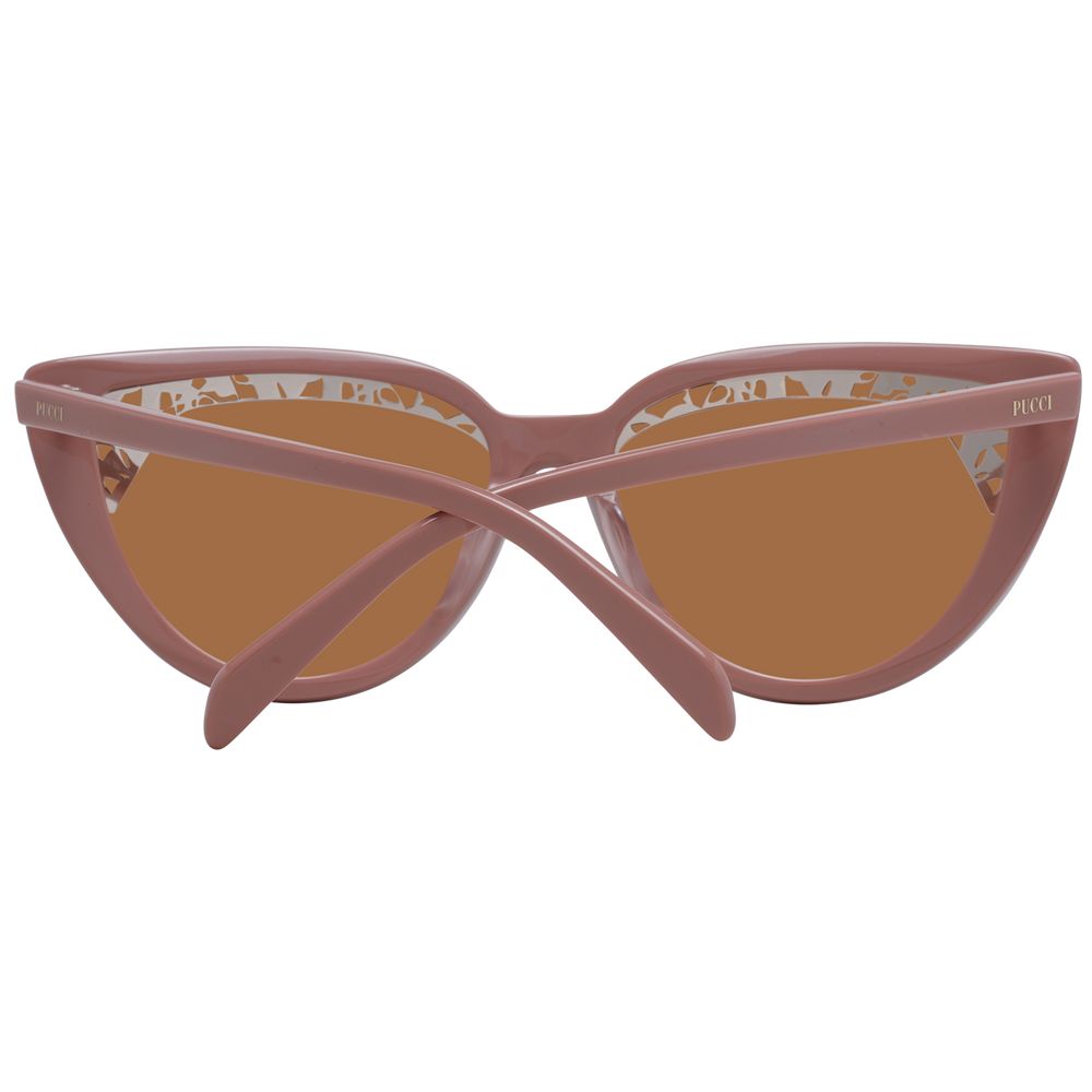 Emilio Pucci Rosa Sonnenbrille aus Kunststoff