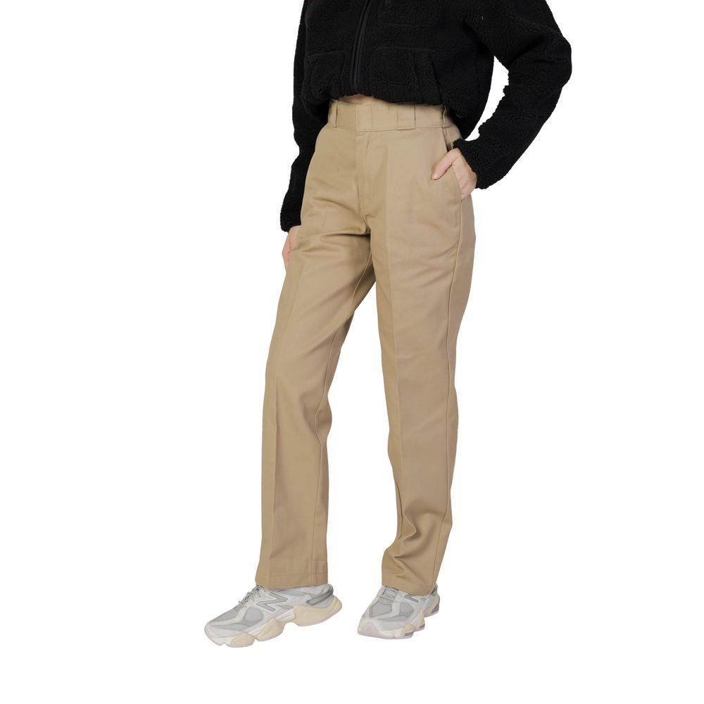 Dickies Beigefarbene Baumwoll-Chino