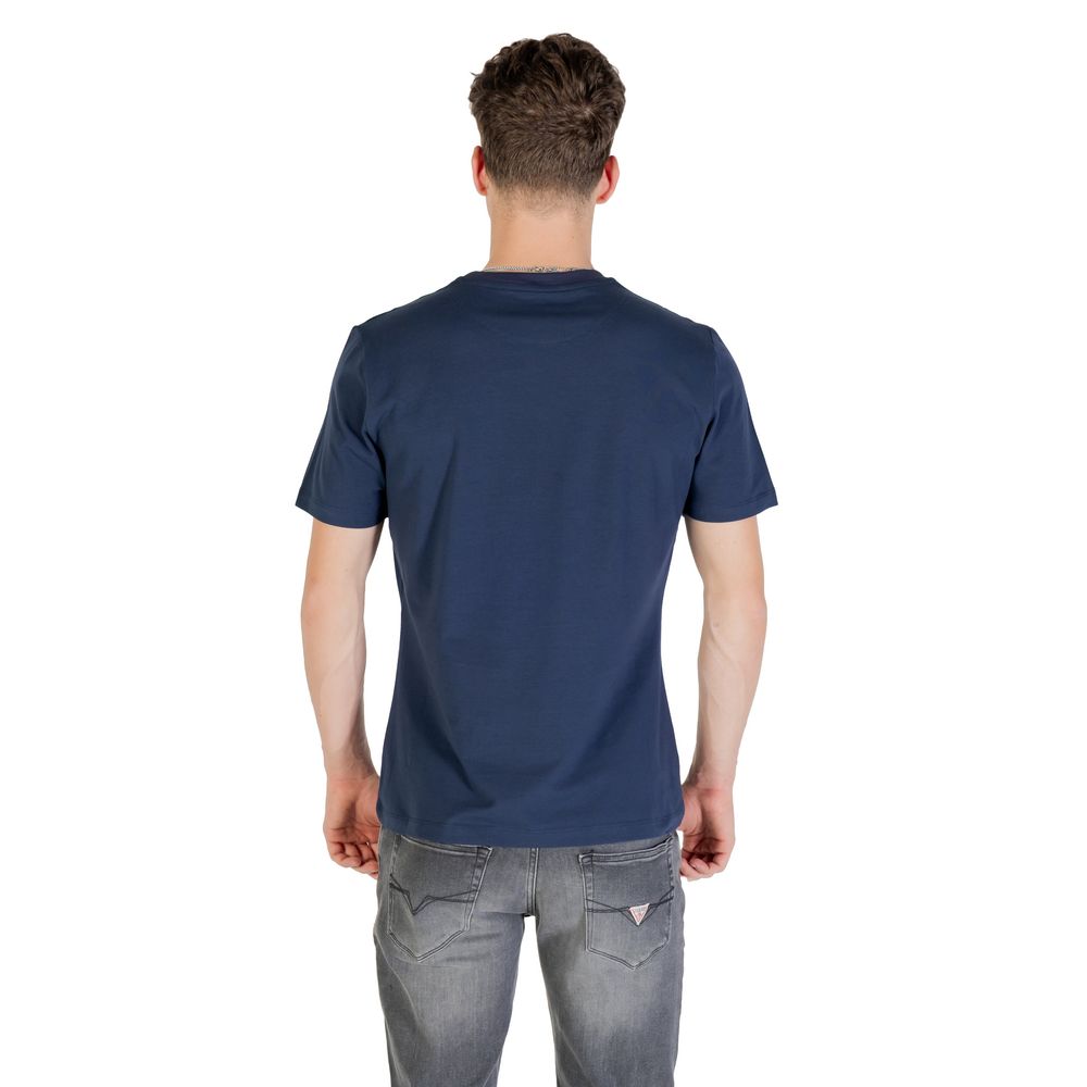 Bikkembergs Baumwoll-T-Shirt in Blau