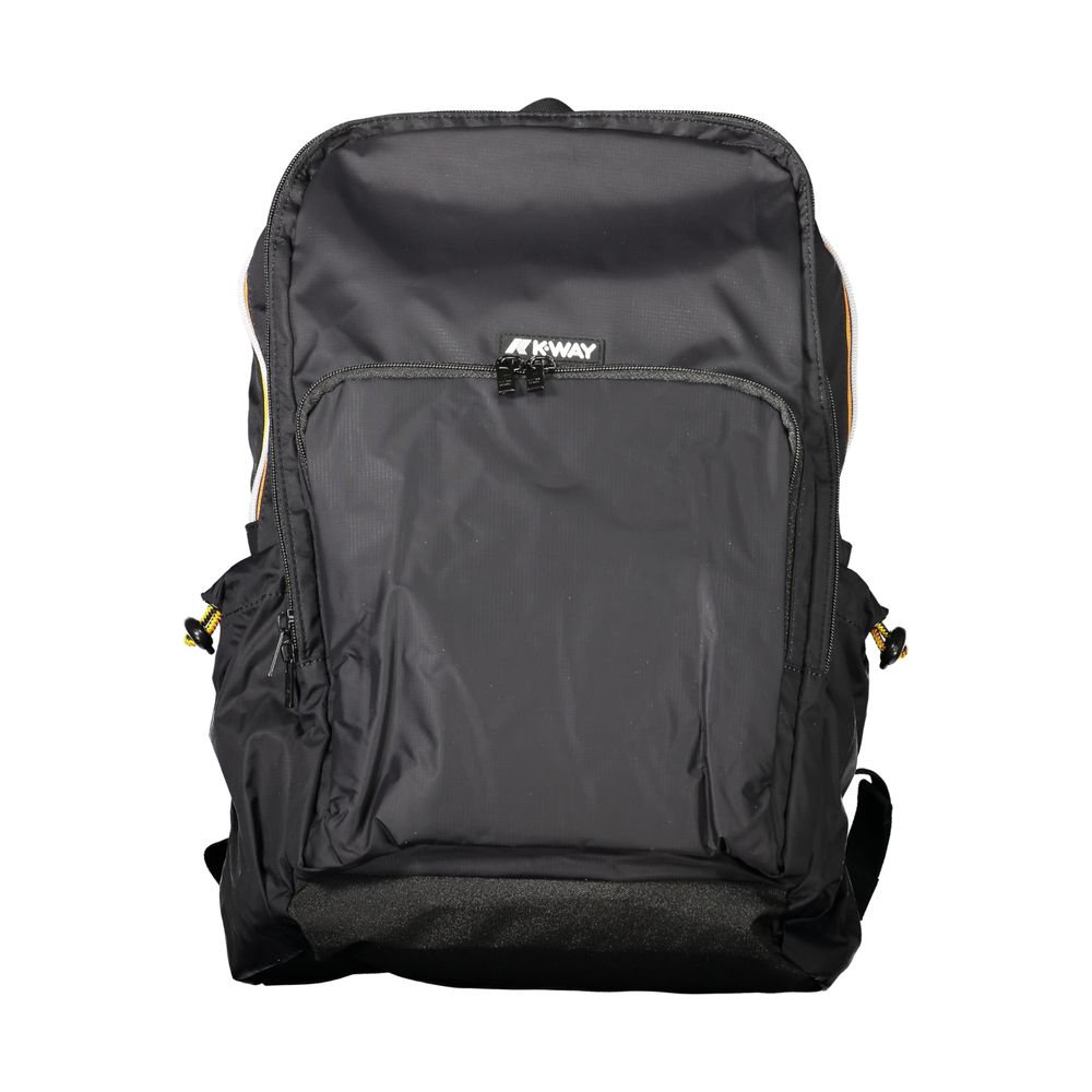 K-WAY Schwarzer Polyamid-Rucksack