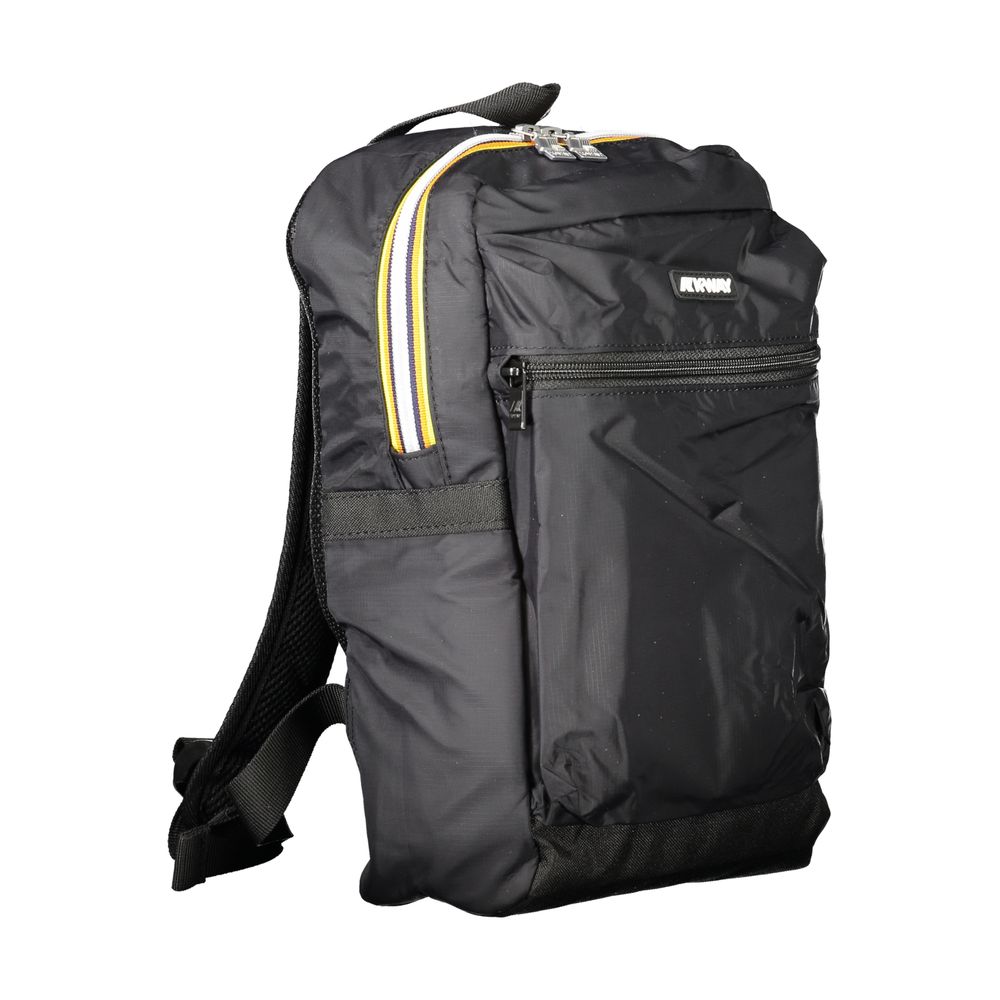 K-WAY Schwarzer Polyamid-Rucksack