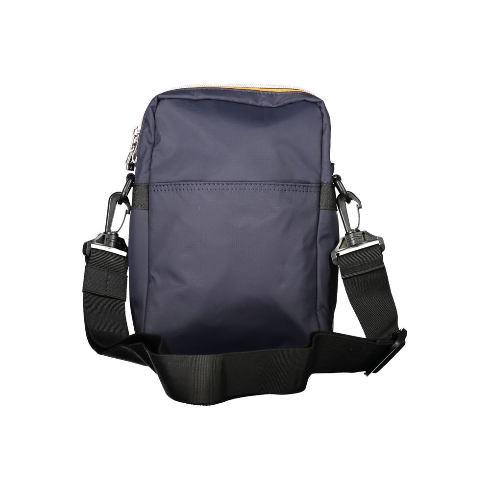 K-WAY Blaue Schultertasche aus Polyamid