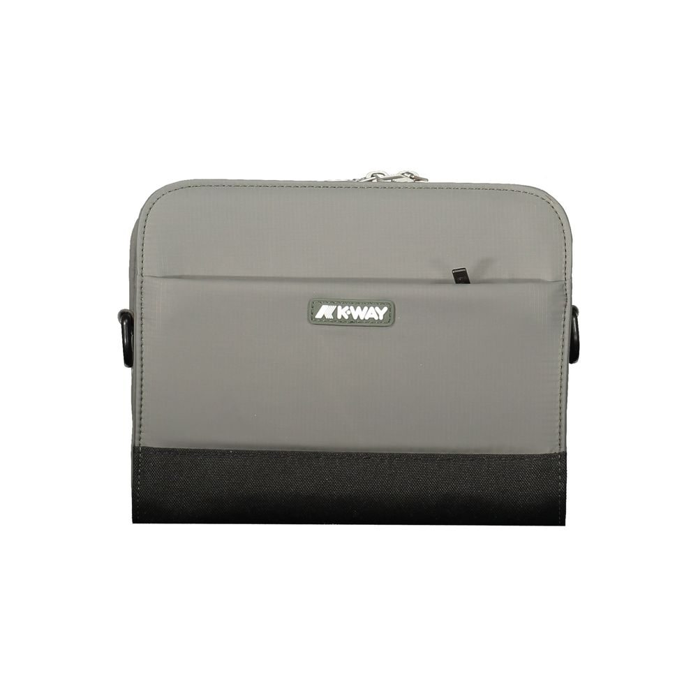 K-WAY Grüne Polyamid-Handtasche