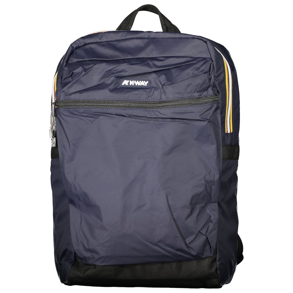 K-WAY Rucksack aus blauem Polyamid