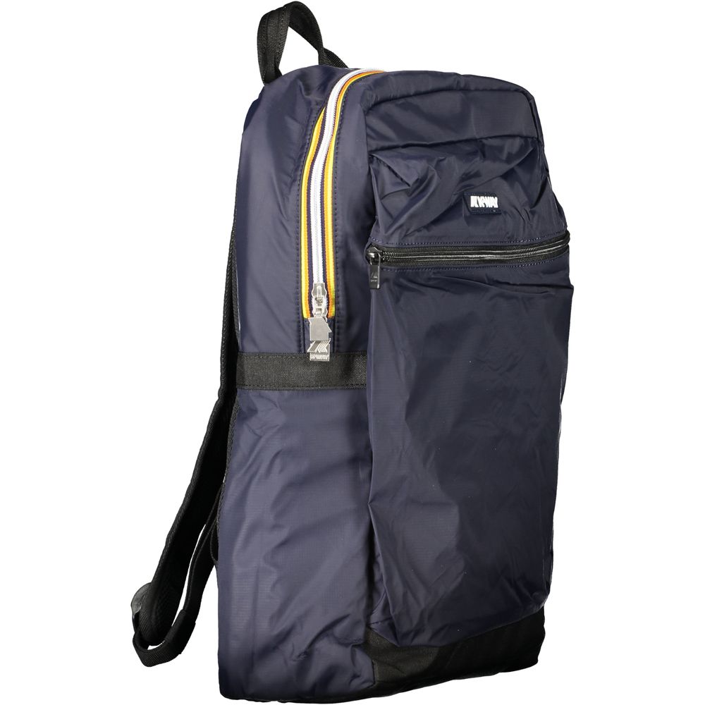 K-WAY Rucksack aus blauem Polyamid