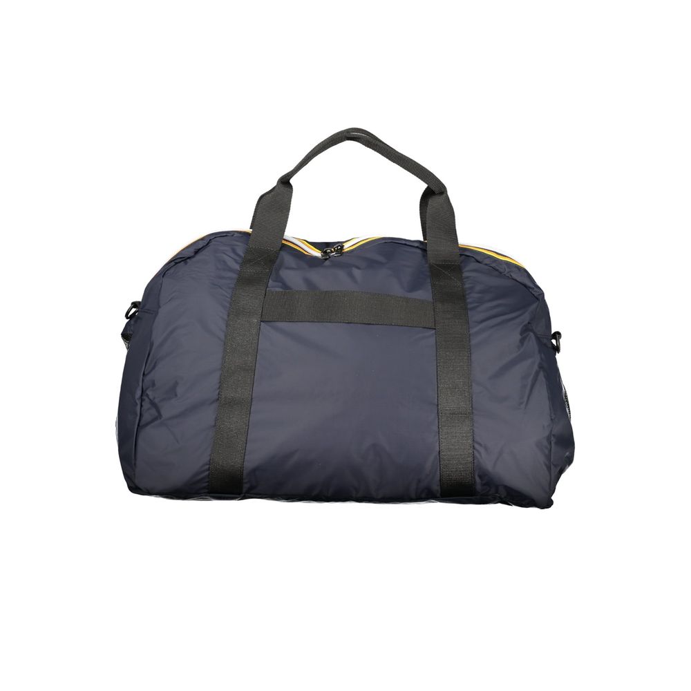 K-WAY Blaue Polyamid-Umhängetasche für Damen und Herren