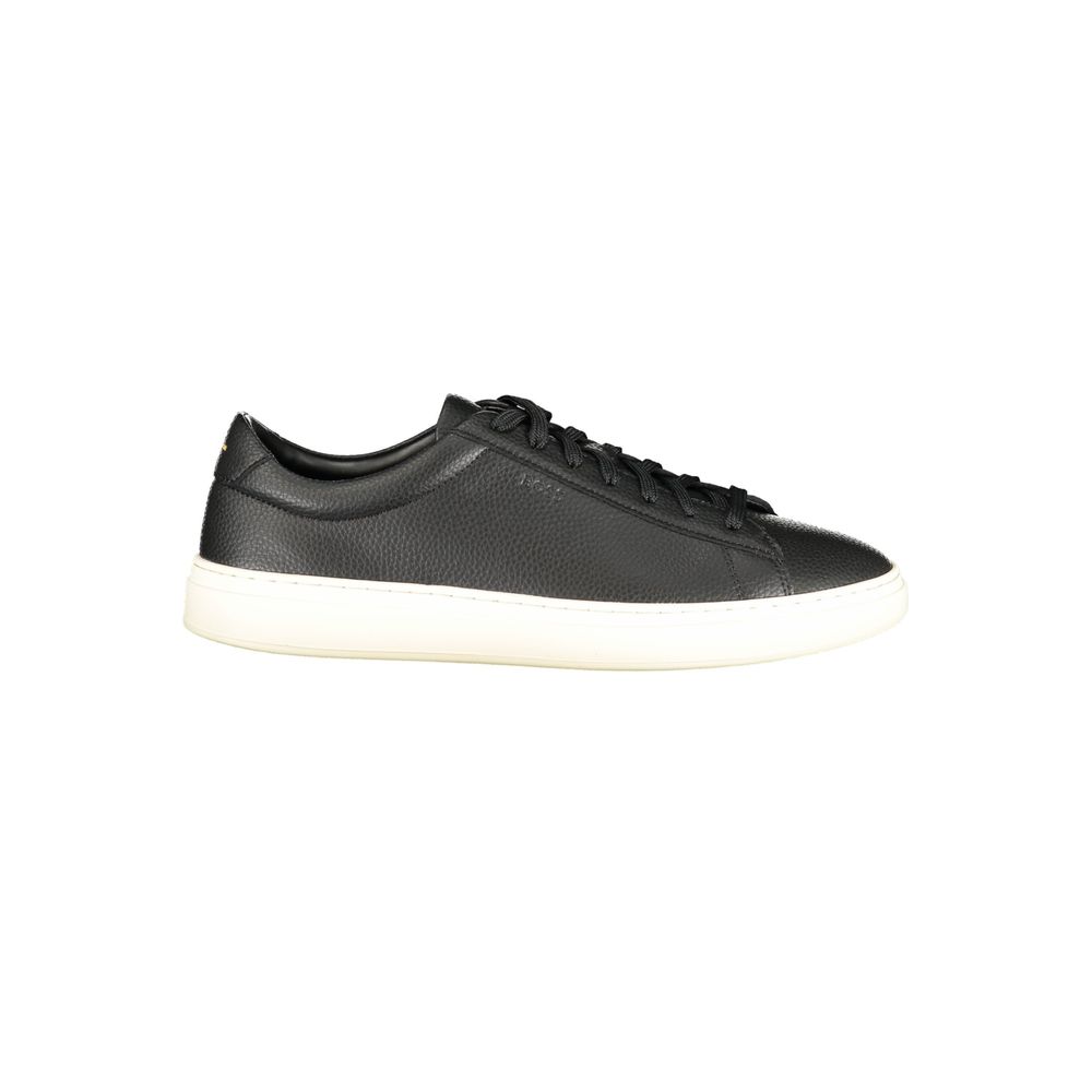 Hugo Boss Schwarzer Sneaker aus Polyester