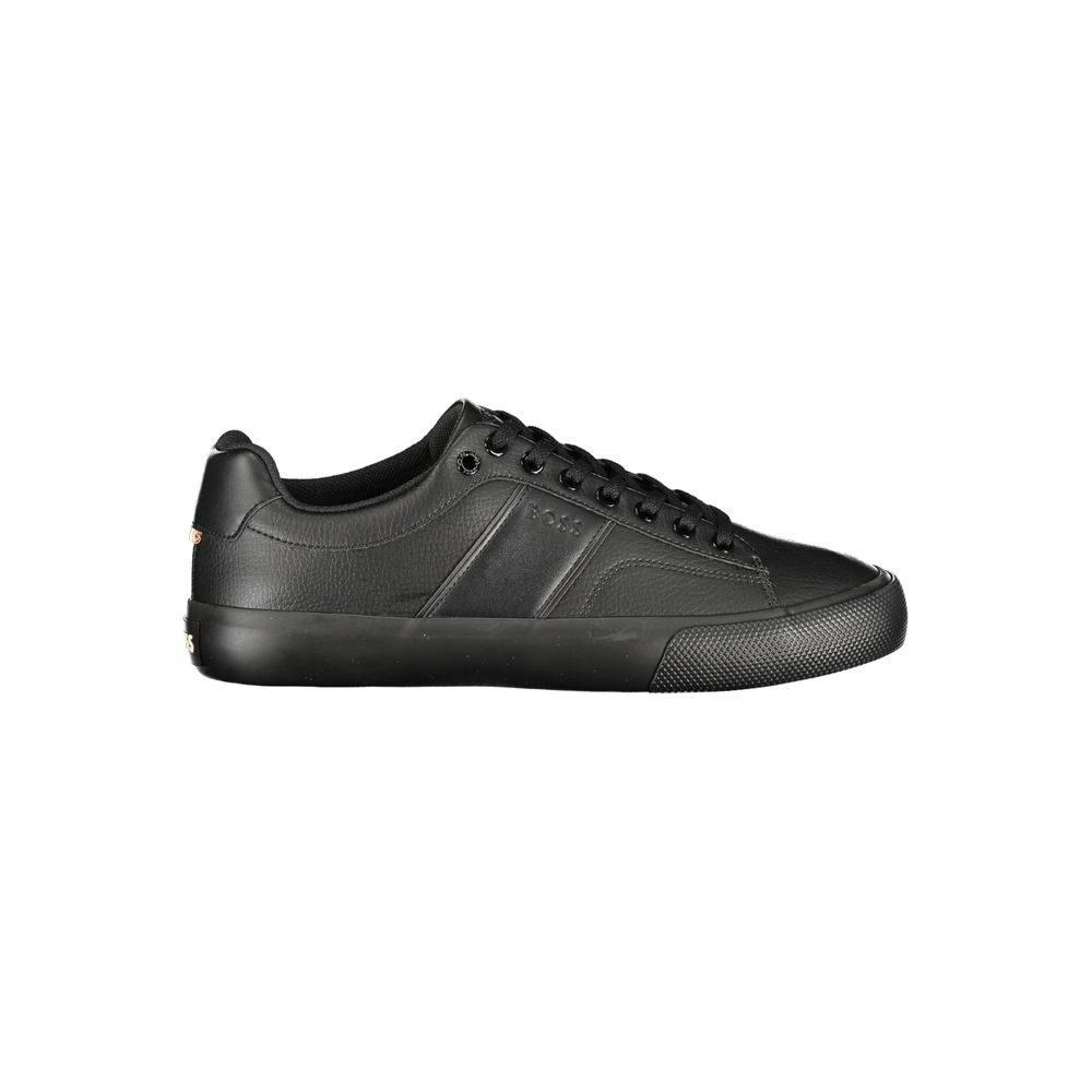 Hugo Boss Schwarzer Polyester-Sneaker