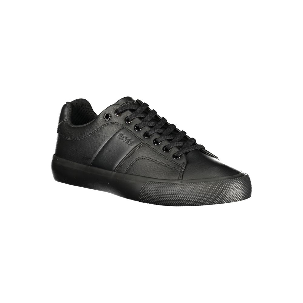 Hugo Boss Schwarzer Polyester-Sneaker