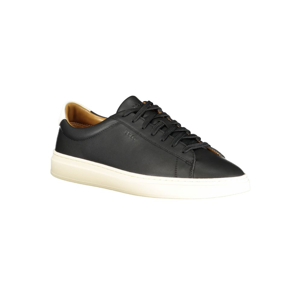 Hugo Boss Schwarzer Polyester-Sneaker