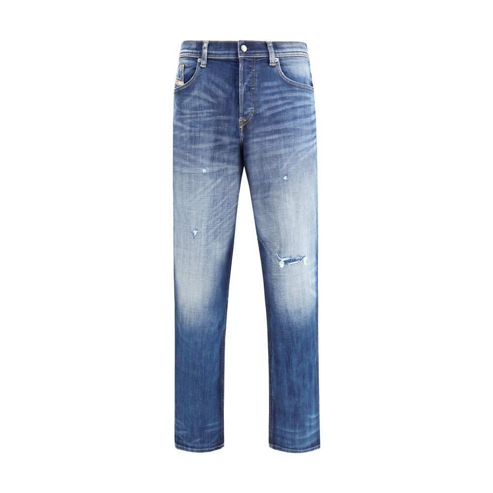 Diesel Blaue Slim-Fit-Jeans aus Baumwolle