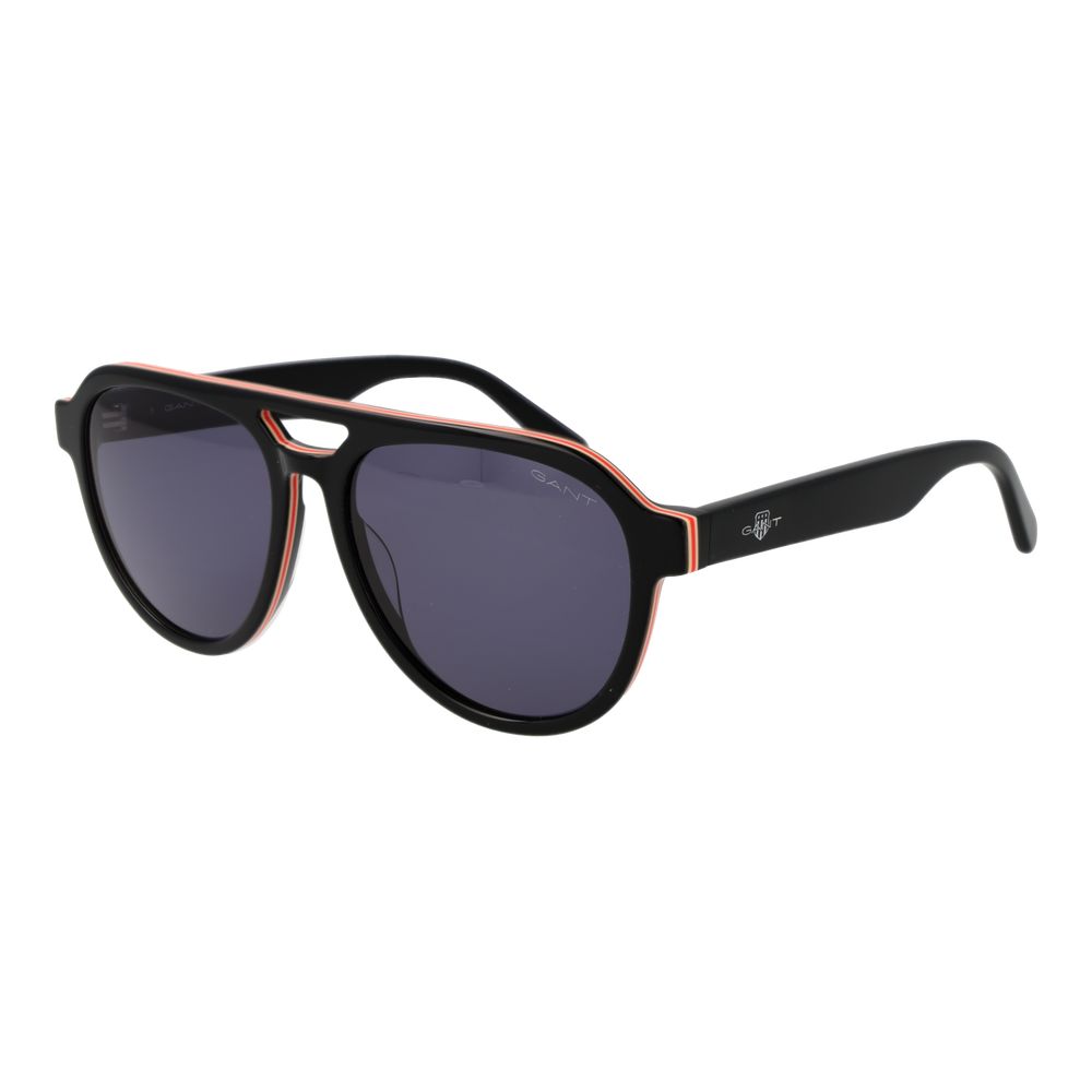 Gant Schwarze Sonnenbrille aus Acetat