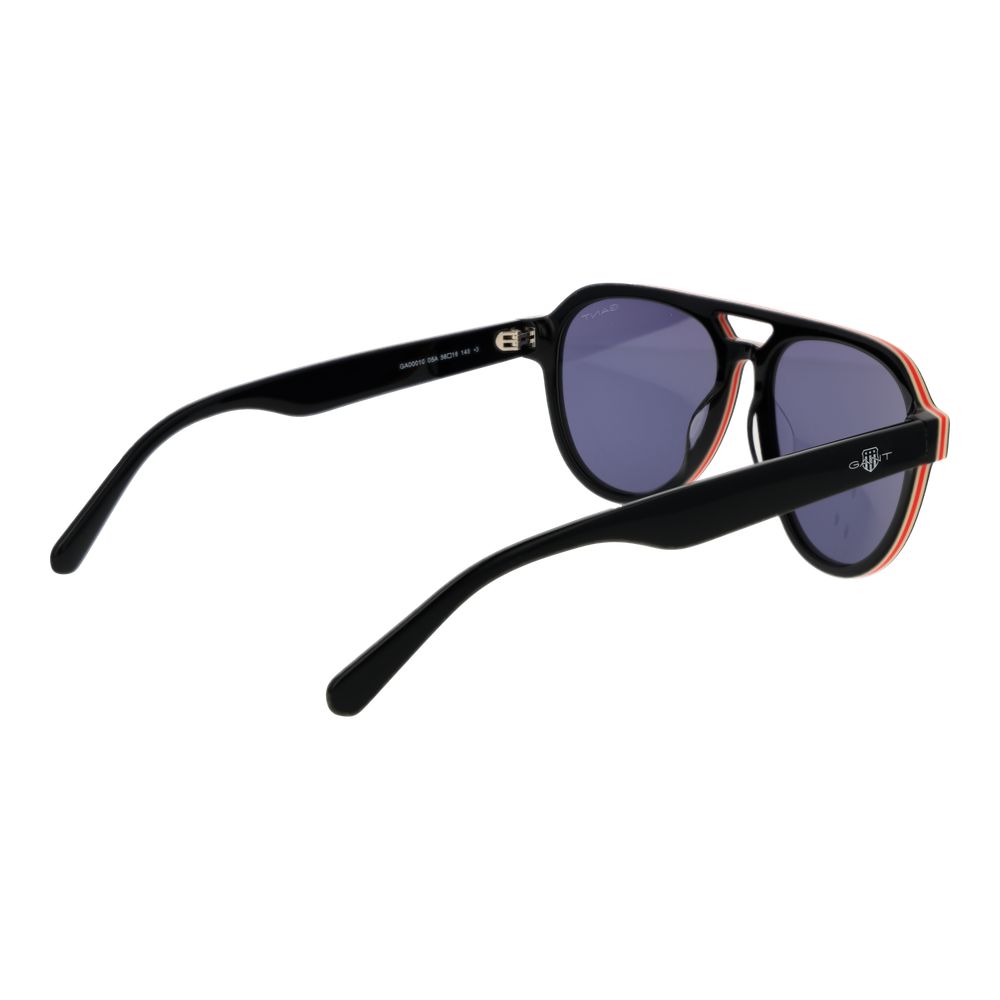 Gant Schwarze Sonnenbrille aus Acetat
