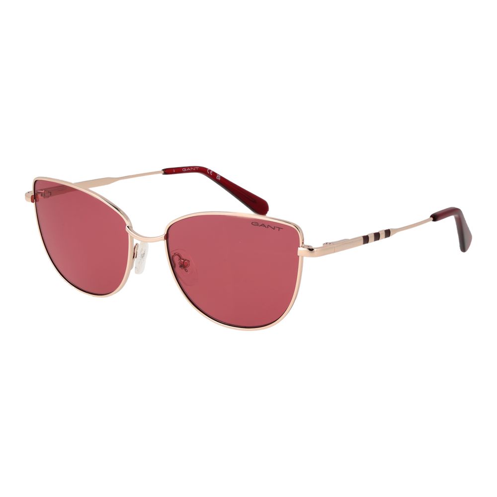 Gant Sonnenbrille mit Metallrahmen in Roségold