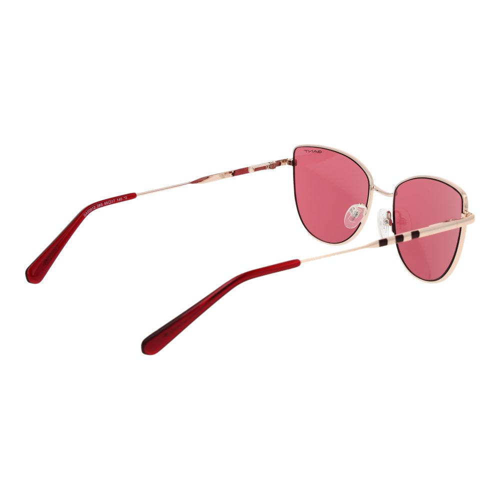 Gant Sonnenbrille mit Metallrahmen in Roségold