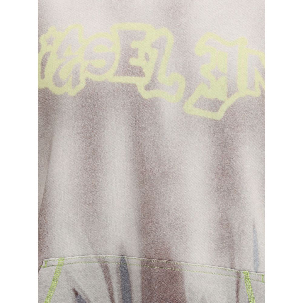 Diesel Graues Baumwoll-Sweatshirt