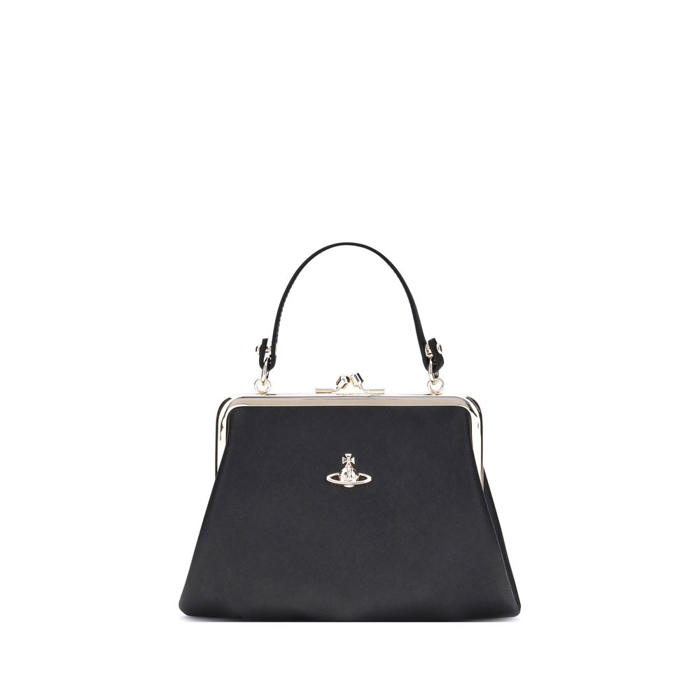 Vivienne Westwood Schwarze Polyethylen-Handtasche