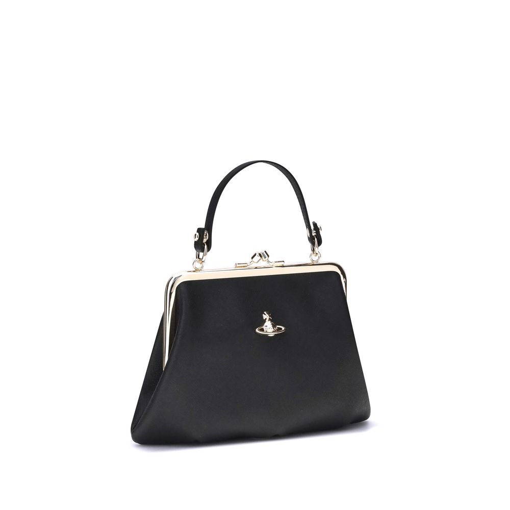 Vivienne Westwood Schwarze Polyethylen-Handtasche