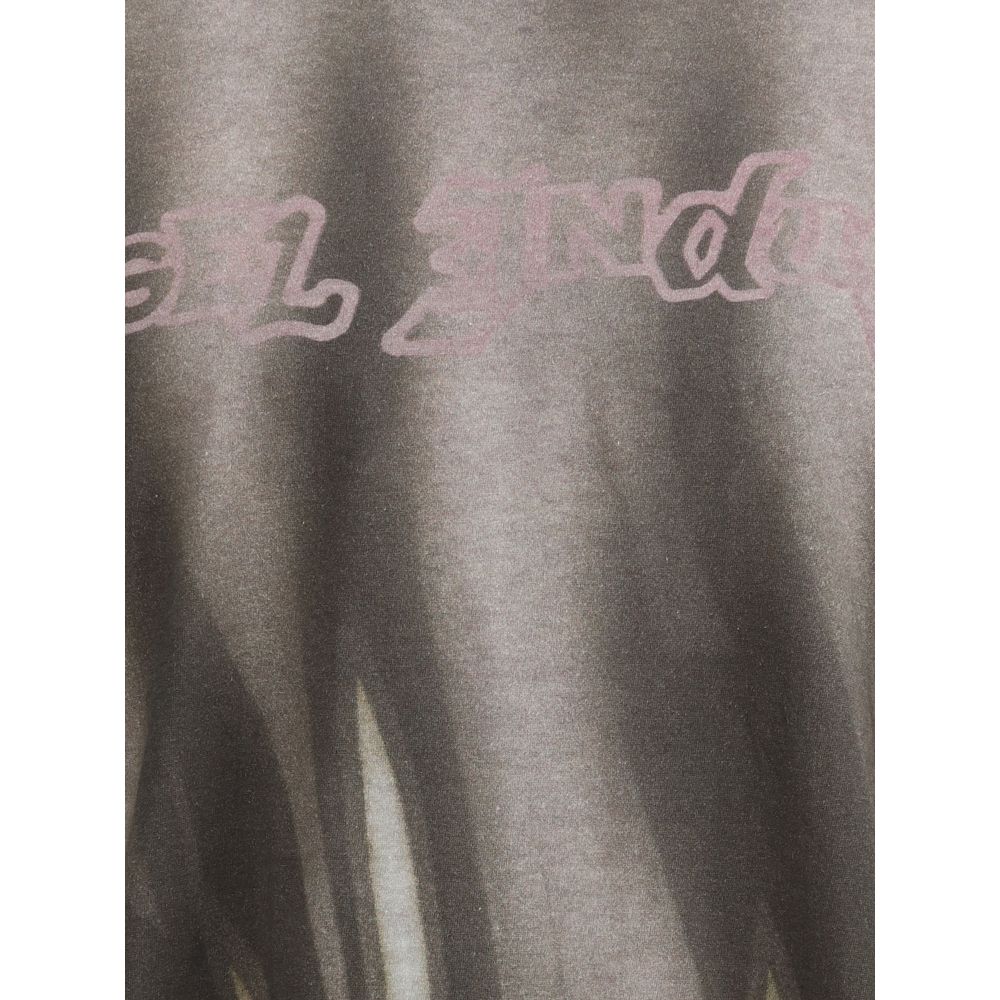 Diesel Graues Baumwoll-T-Shirt