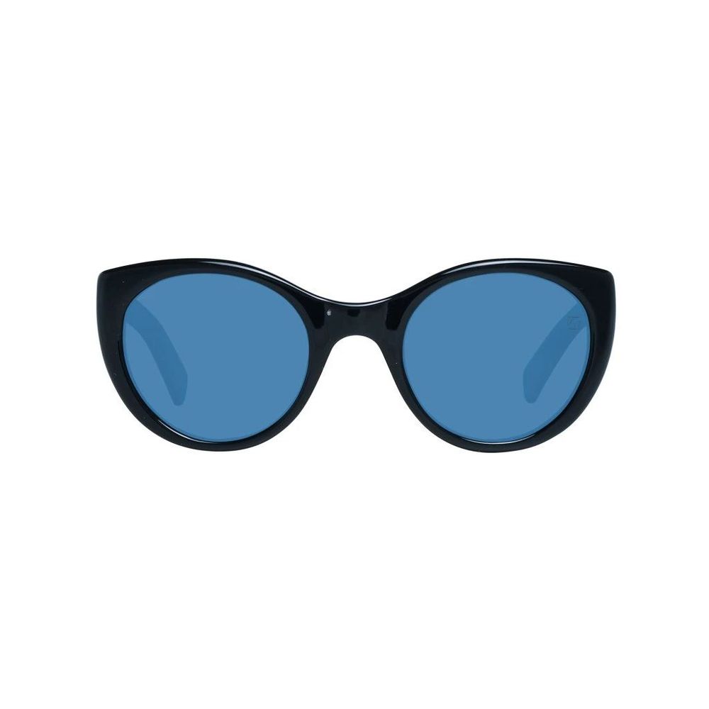 Ermenegildo Zegna Schwarze Sonnenbrille aus Harz