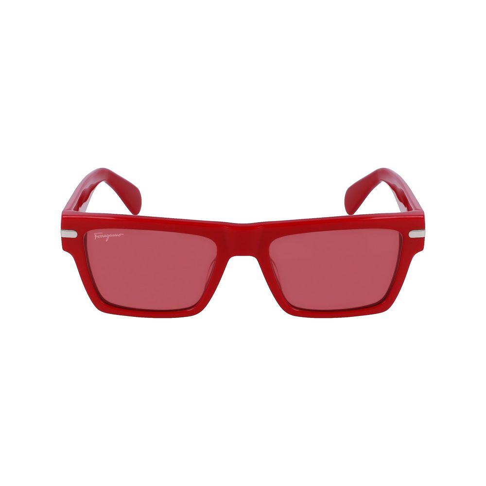 Ferragamo Multicolor Acetate Sunglasses