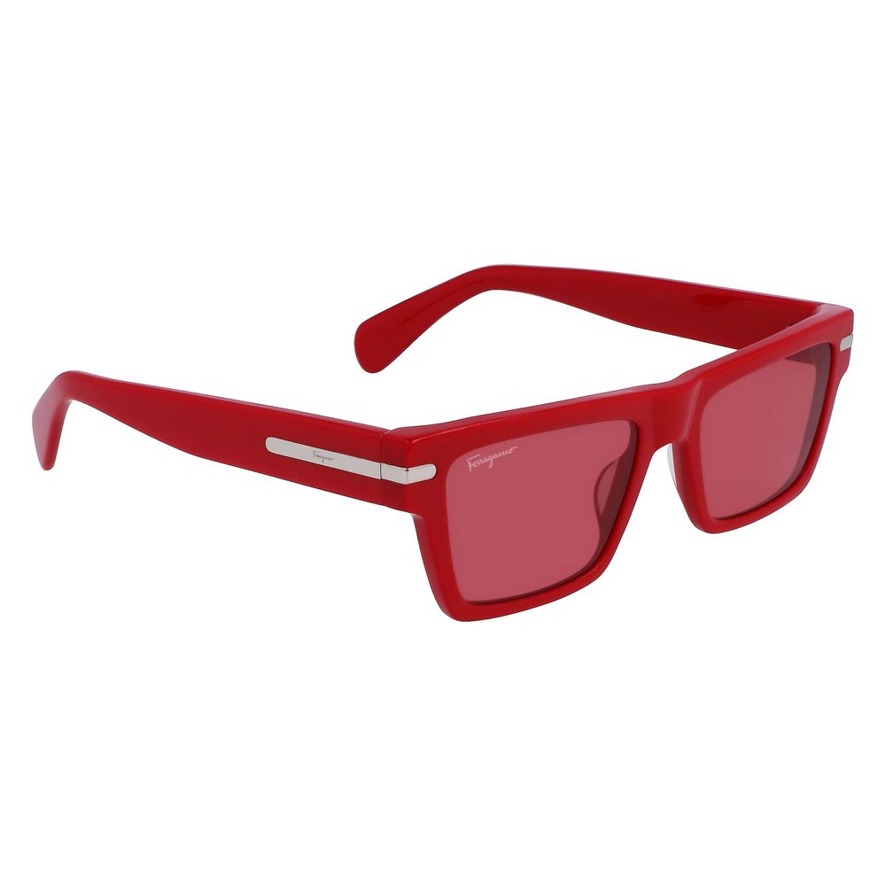 Ferragamo Multicolor Acetate Sunglasses