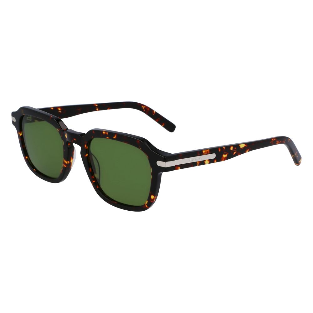 Ferragamo Braune Sonnenbrille aus Acetat