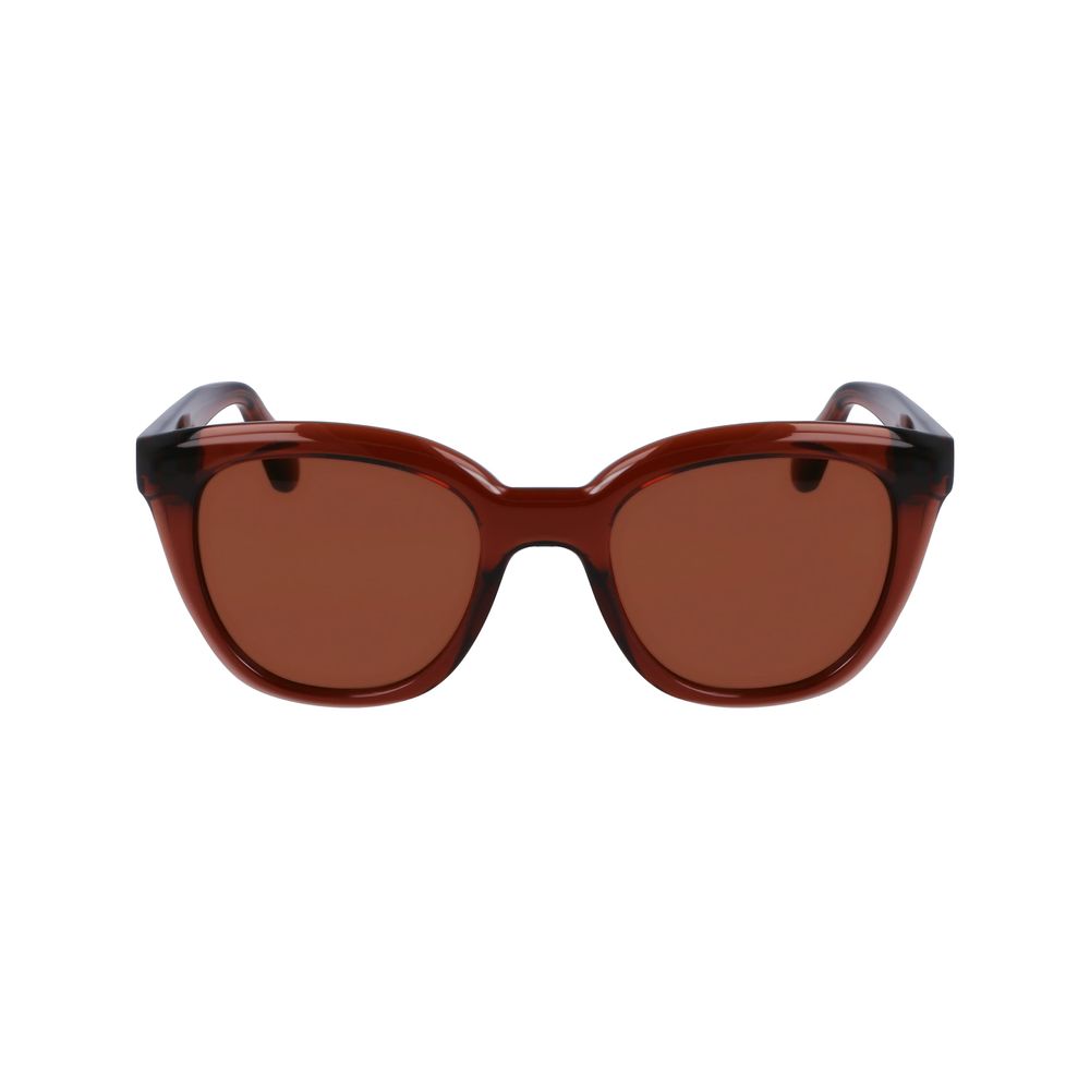 Ferragamo Braune Injected Sonnenbrille