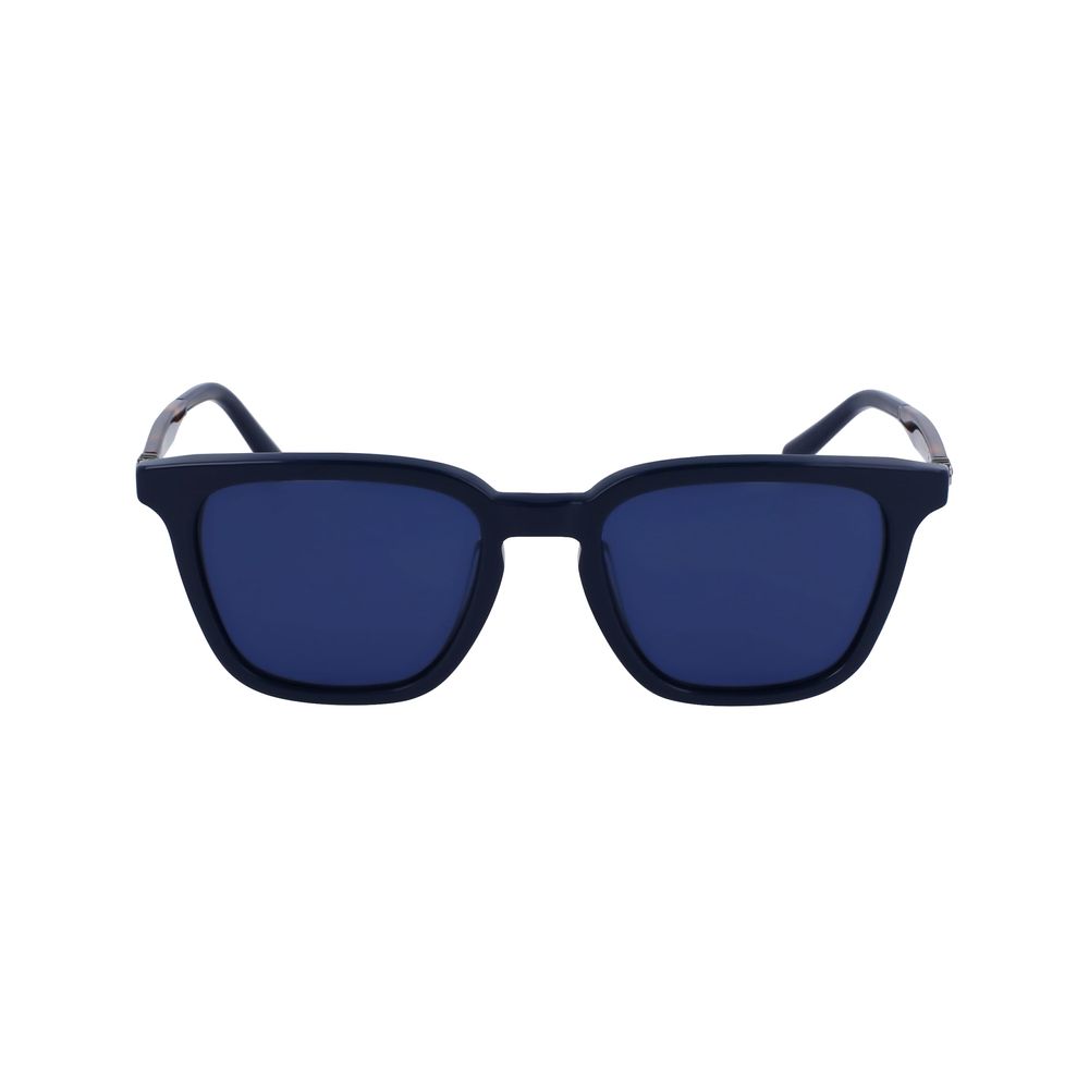 Ferragamo Blaue Sonnenbrille aus Acetat