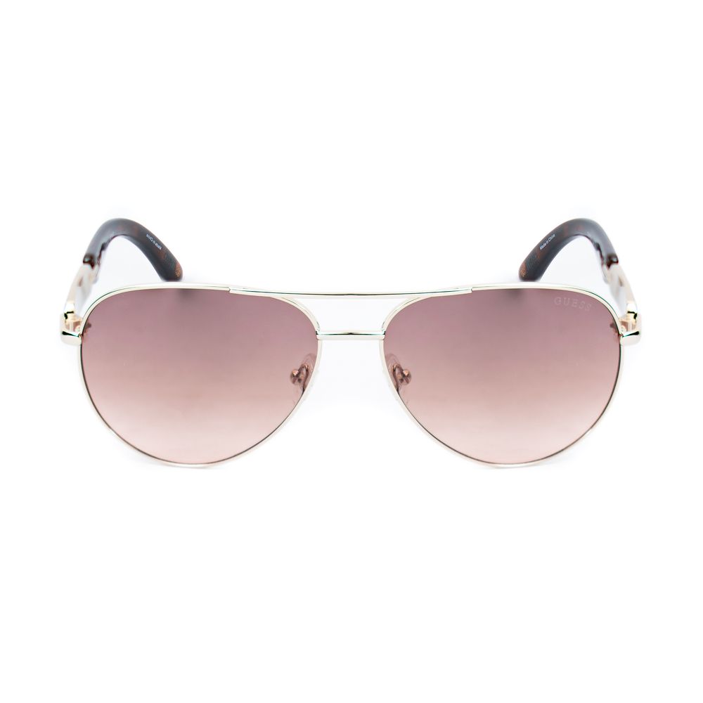 Guess Metall-Sonnenbrille in Gold