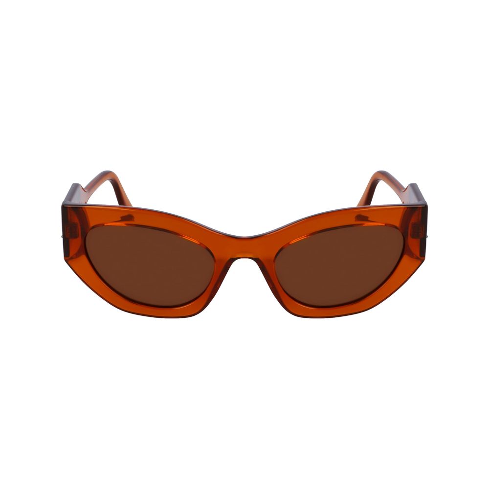 Karl Lagerfeld Yellow Injected Sunglasses