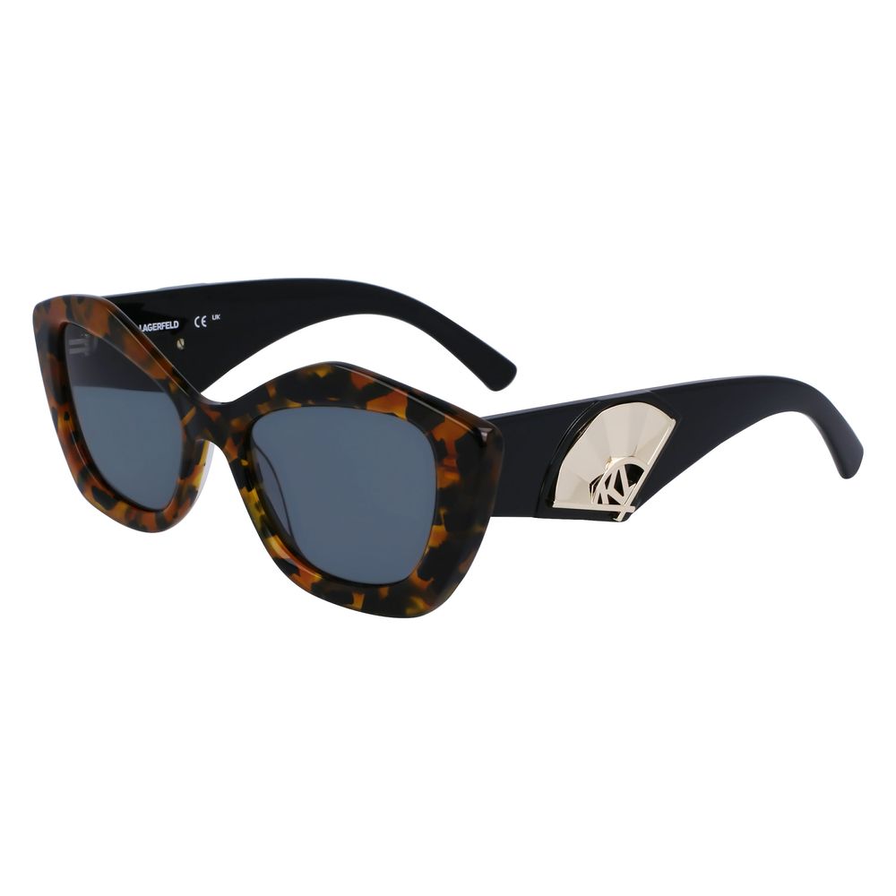Karl Lagerfeld Braune Sonnenbrille aus Acetat