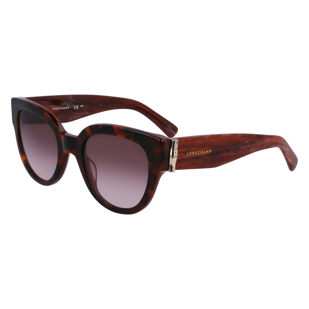 Longchamp Braune Sonnenbrille aus Acetat