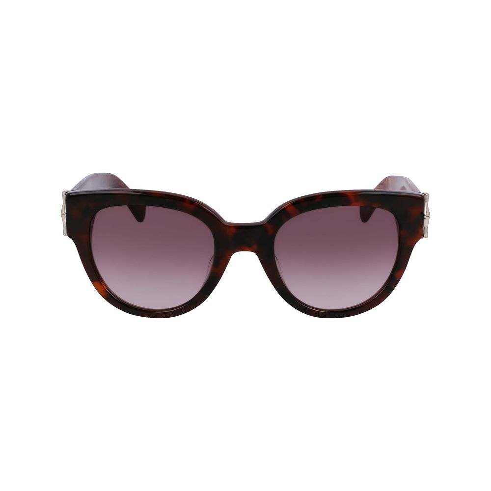 Longchamp Braune Sonnenbrille aus Acetat