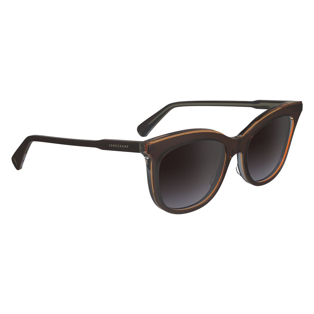 Longchamp Braune Sonnenbrille aus Acetat