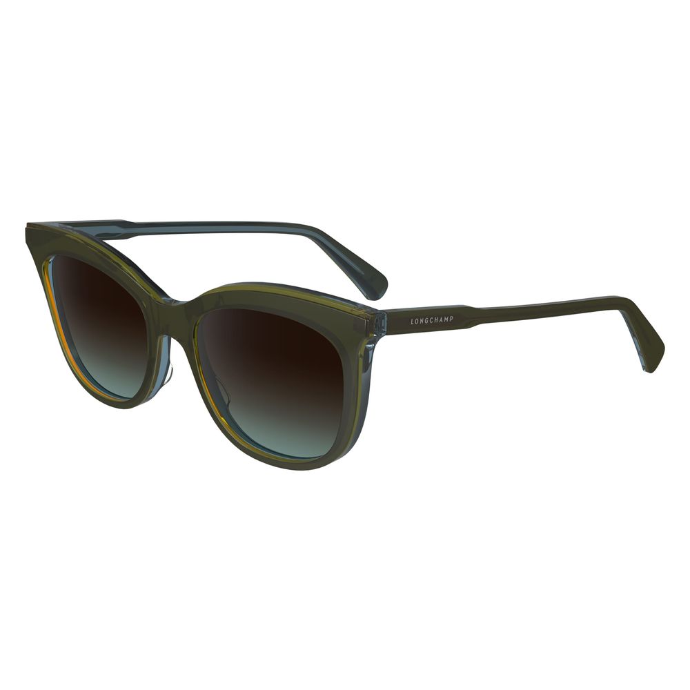 Longchamp Grüne Sonnenbrille aus Acetat