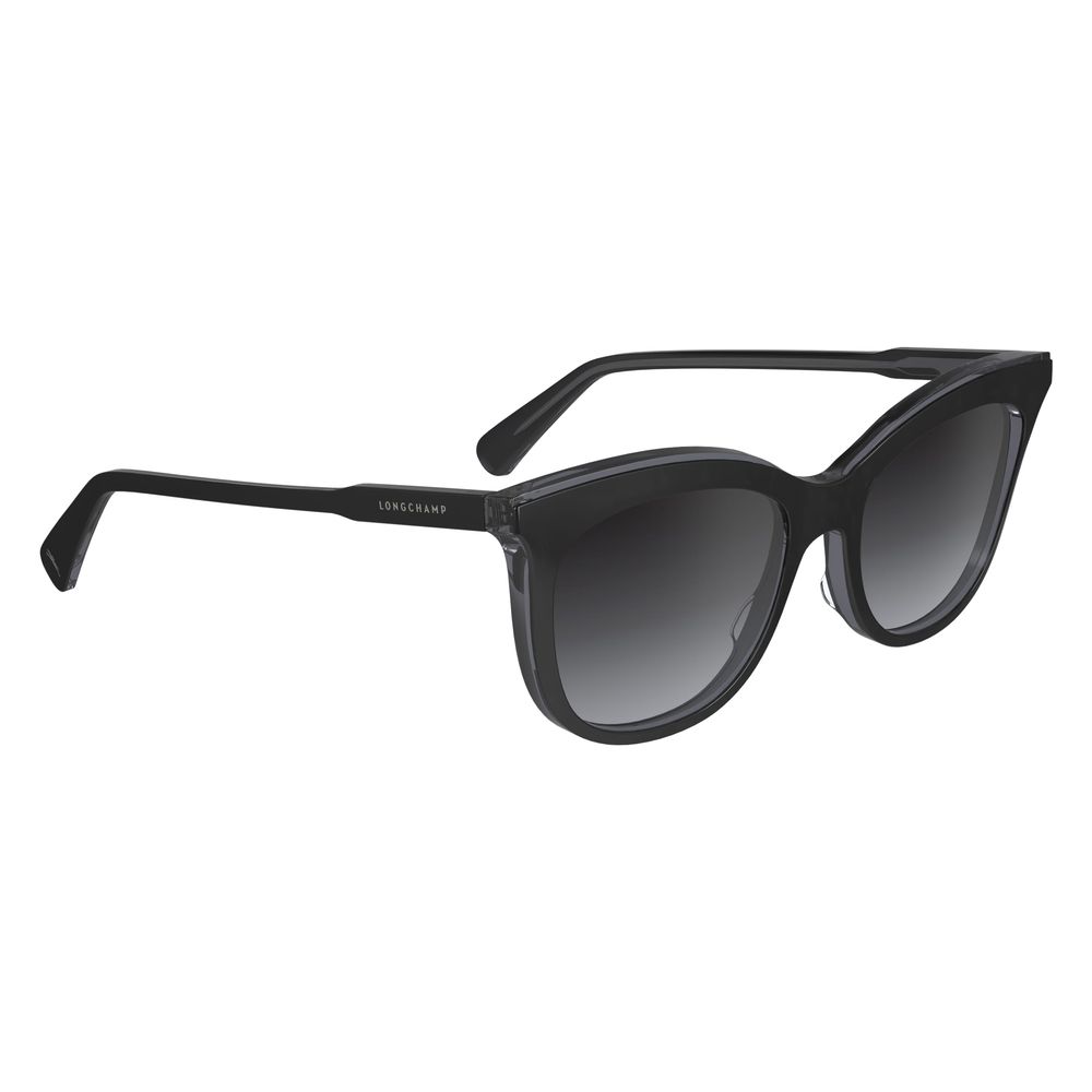 Longchamp Sonnenbrille aus schwarzem Acetat