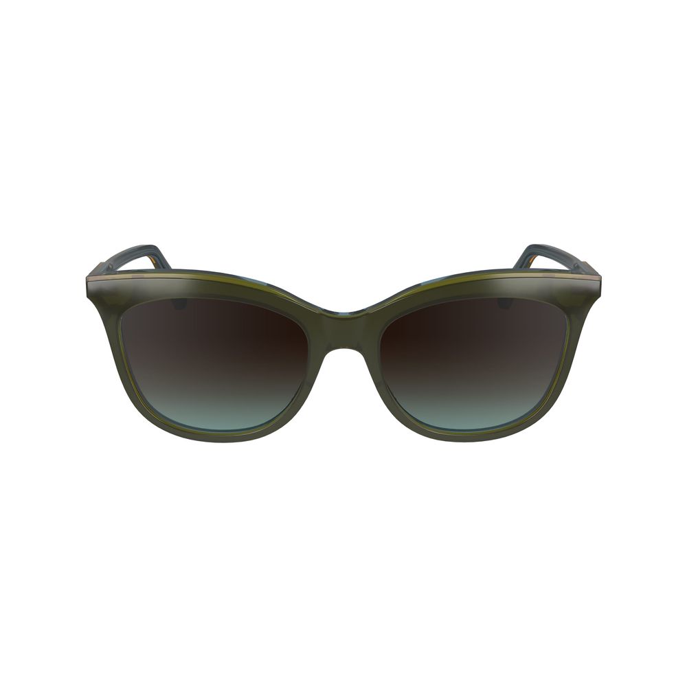 Longchamp Grüne Sonnenbrille aus Acetat