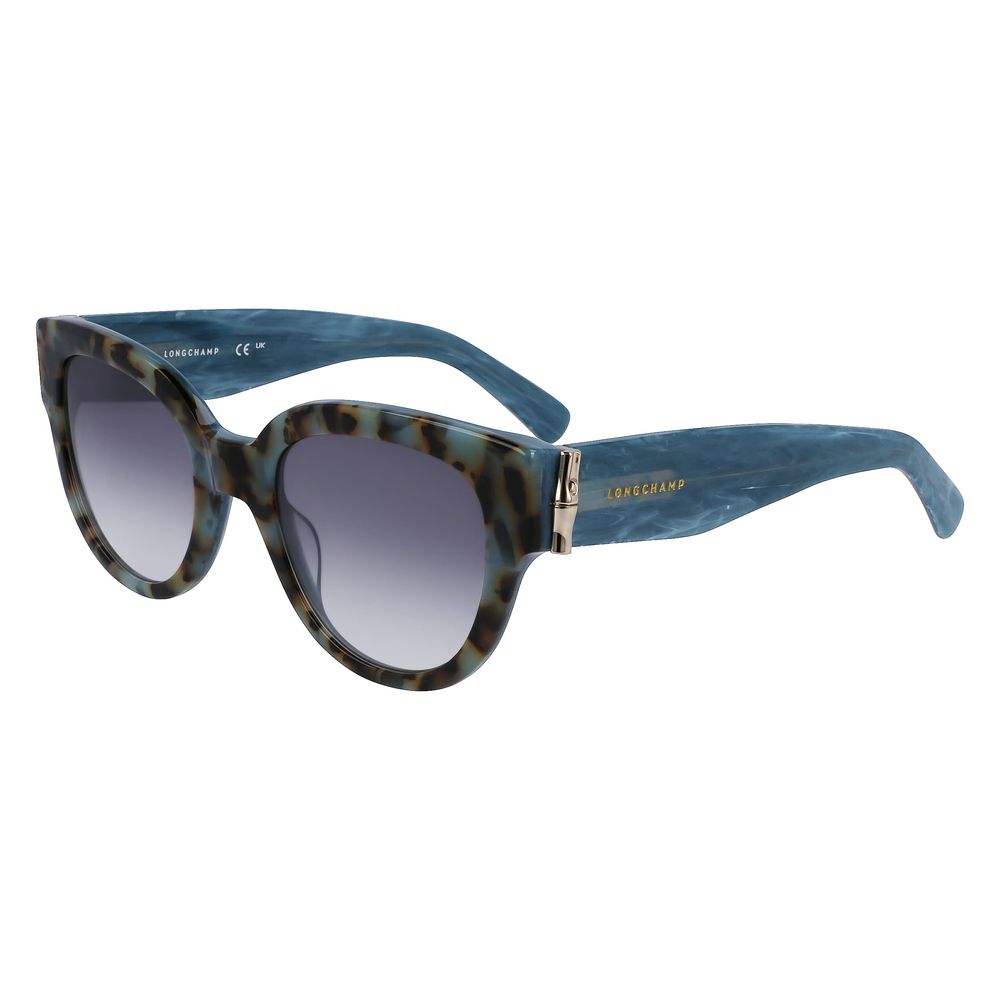 Longchamp Blaue Sonnenbrille aus Acetat