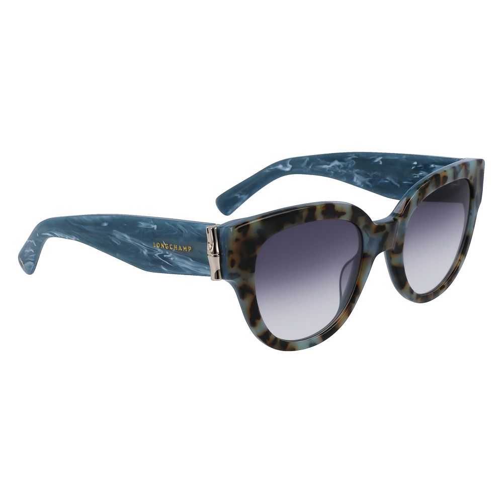 Longchamp Blaue Sonnenbrille aus Acetat