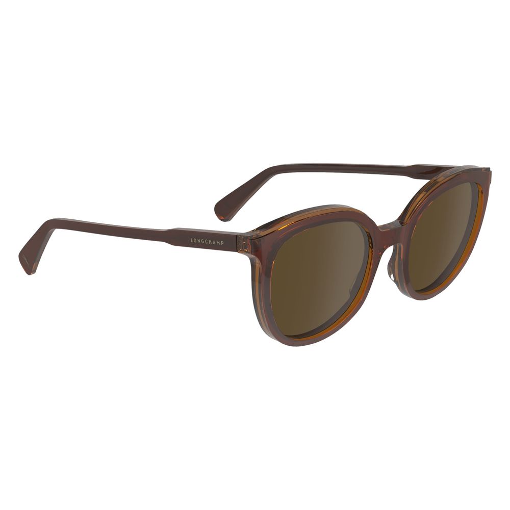 Longchamp Braune Sonnenbrille aus Acetat